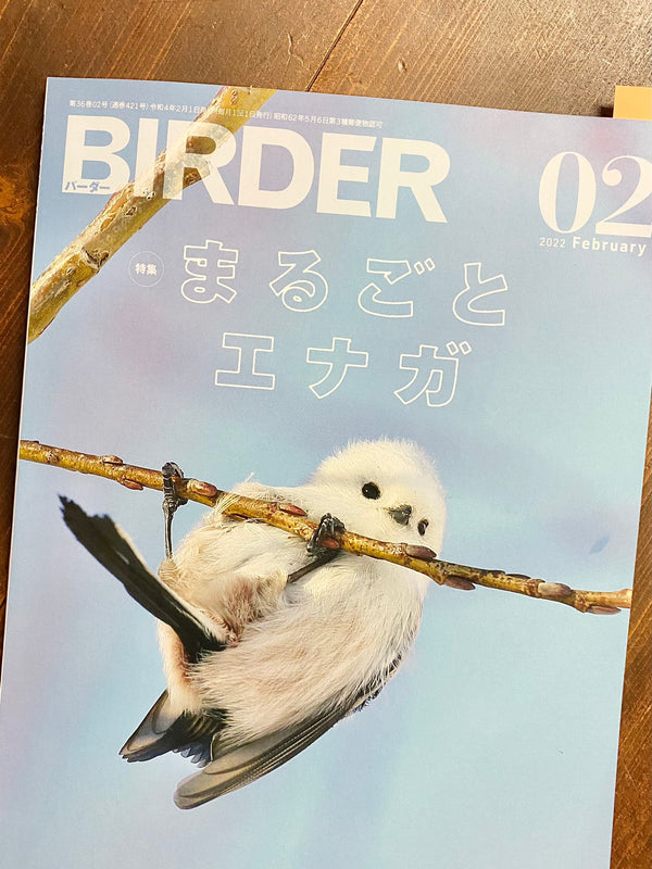 【雑誌掲載】「BIRDER」さん　シマエナガ印のご紹介