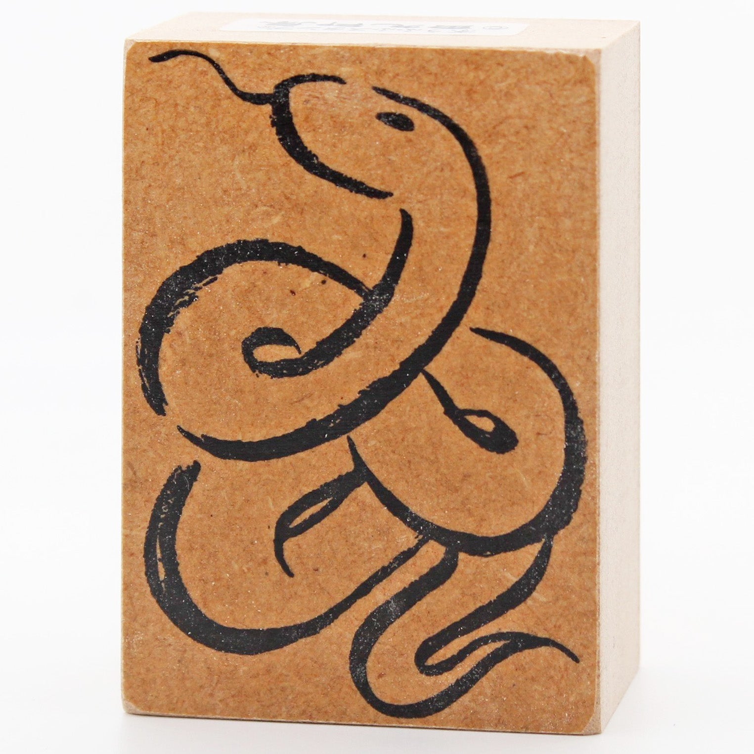 Snake blanc heureux