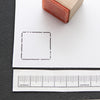 Shake line frame, square