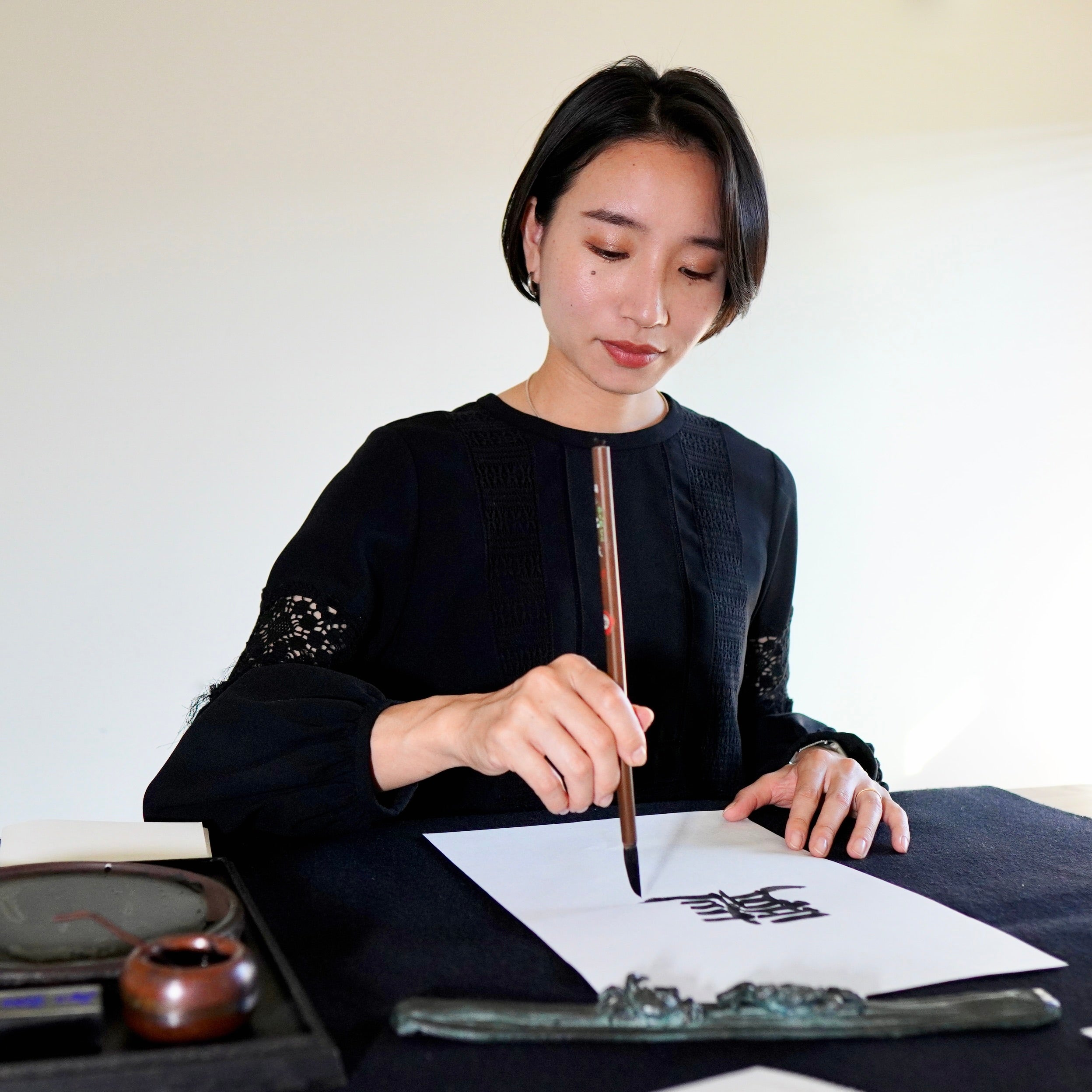 【書道家・大江静芳さんコラボ】龍 隷書