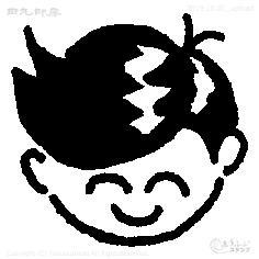 Mini stamp Shichisan Boy