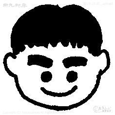 Mini stamps thick eyebrows