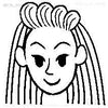 Mini Stamp Bubble Straight