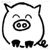 Mini Stamp Tail Pig