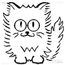Mini Stamp Cat siamois