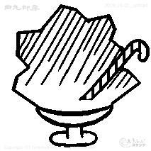 Mini stamp Shaved ice