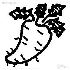 Mini Stamp Daikon