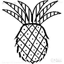 Mini ananas de tampon