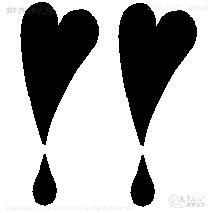 Mini stamp Surprising heart mark