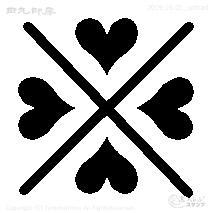 Mini Stamp Cross Heart
