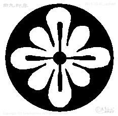 Mini Stamp Abbreviated Four Sword Hanabishi
