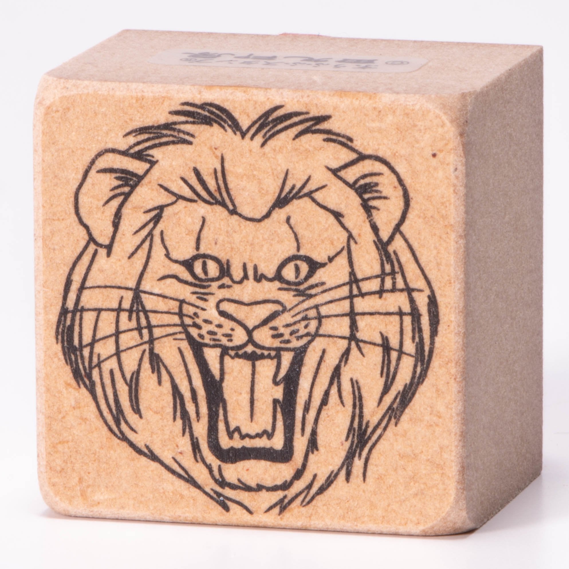 Lion roars