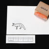 Fox facing left