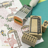 Date stamp Window frame