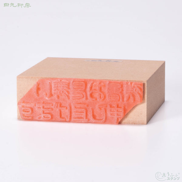 Latter-Shot Horizontal Seal Book