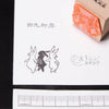 Black and white dance rabbit