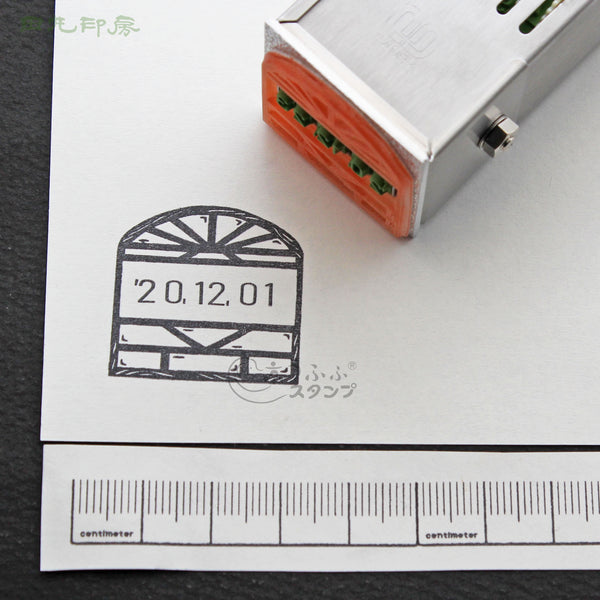 Date stamp Window frame