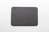 Genuine leather stamp mat (black)