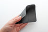 Genuine leather stamp mat (black)