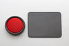 Genuine leather stamp mat (black)