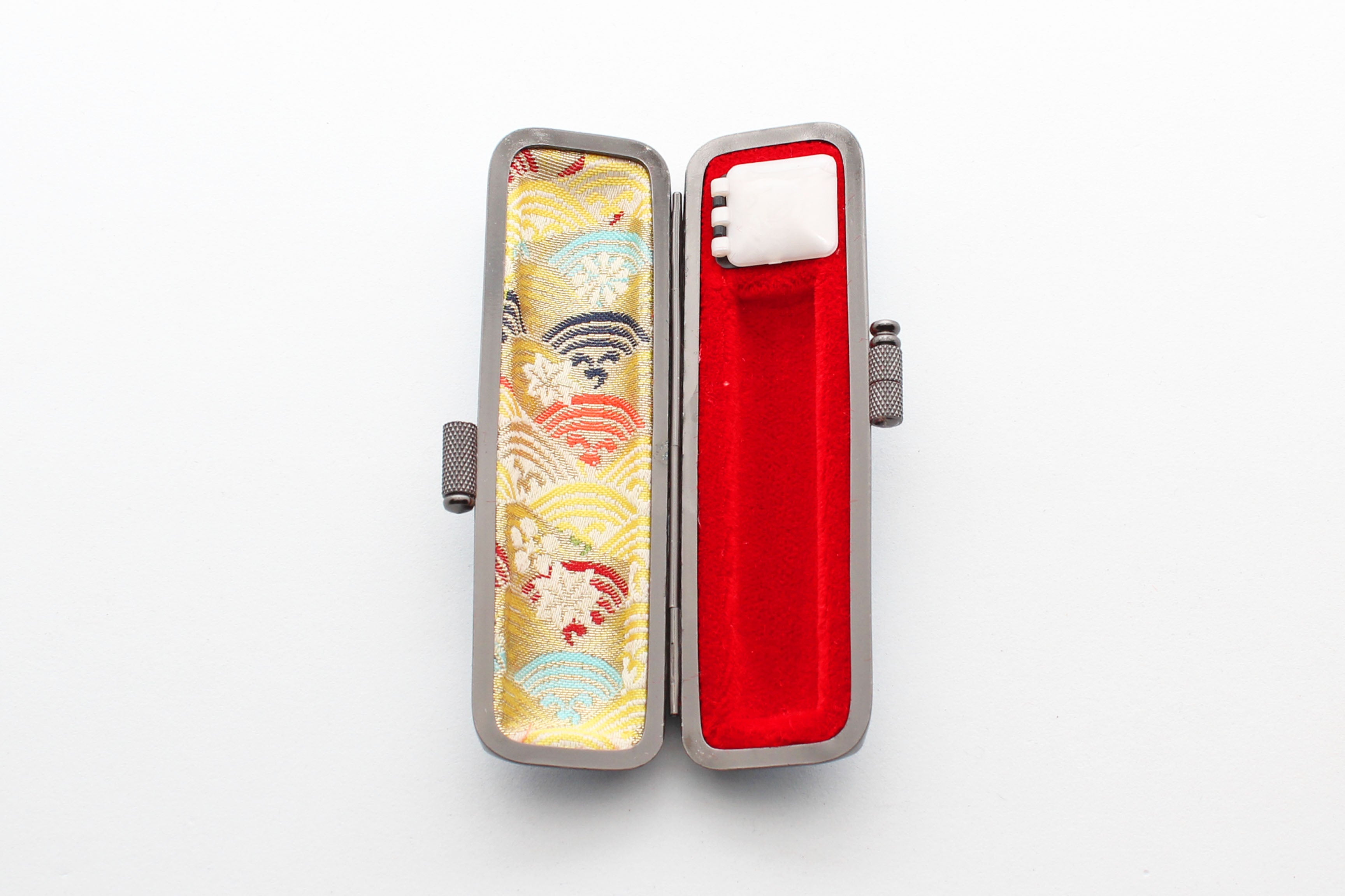 Cow fir leather case