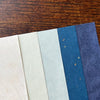 Japanese paper + cut foil sand stamp set