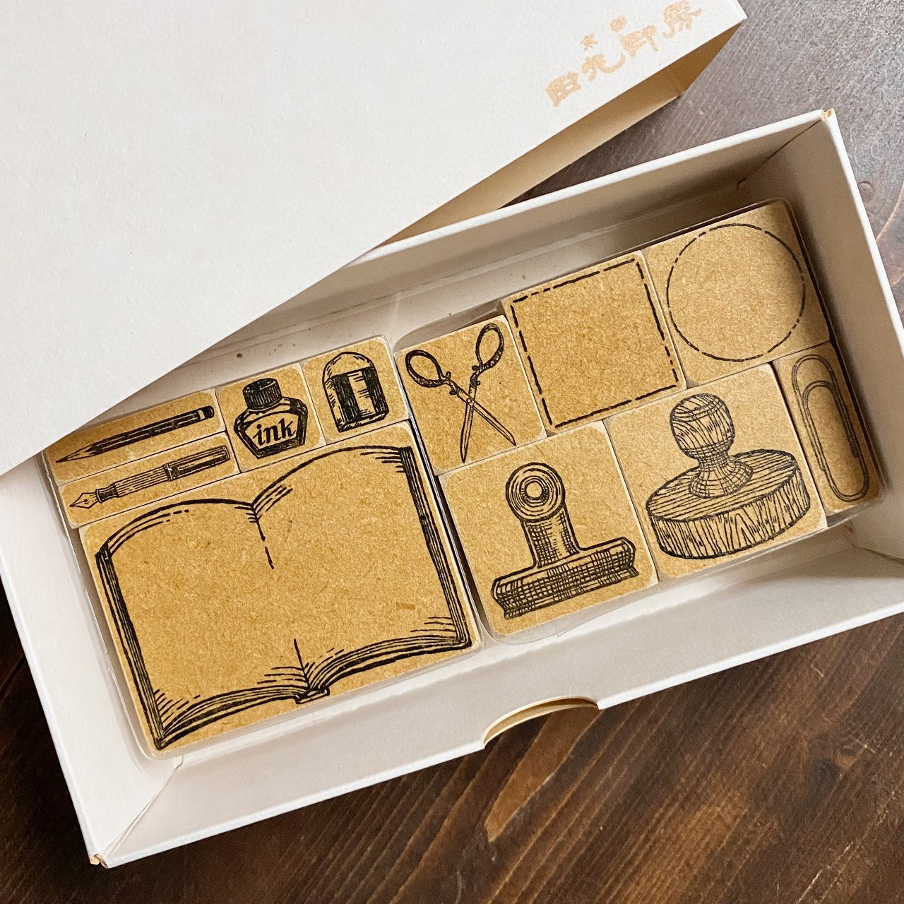 【数量限定】文房具はんこセット