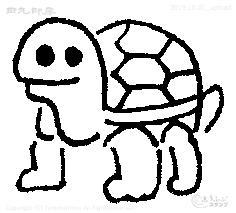 Mini-stamp tortoise