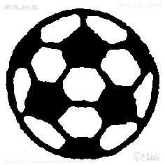 Mini stamp soccer ball