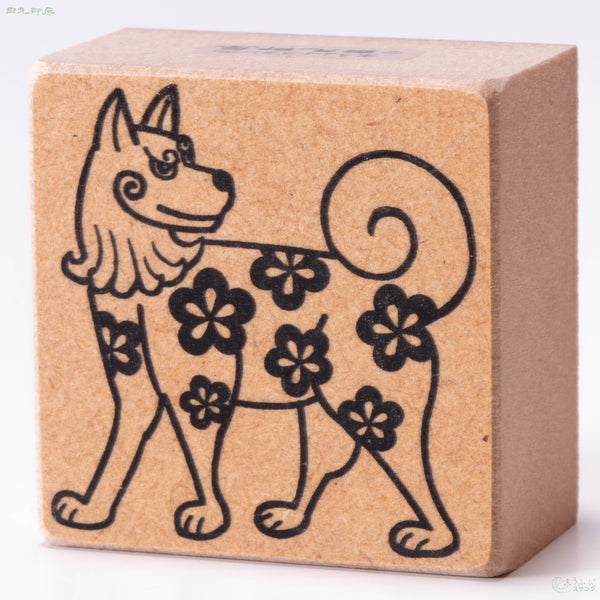 Flower pattern dog